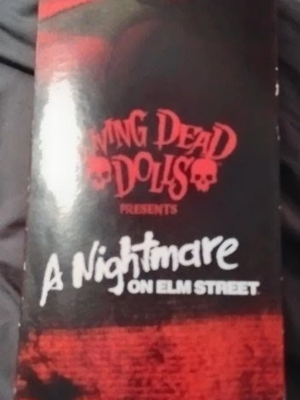 A Nightmare On Elm Street Figure - Living Dead Dolls Collectible